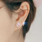 Small Flower Stud Earrings